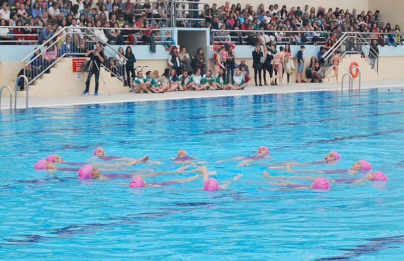 Finales de los Juegos Deportivos de Natación Sincronizada